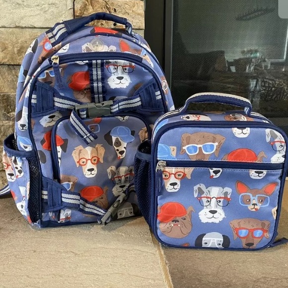 pottery barn dog backpack